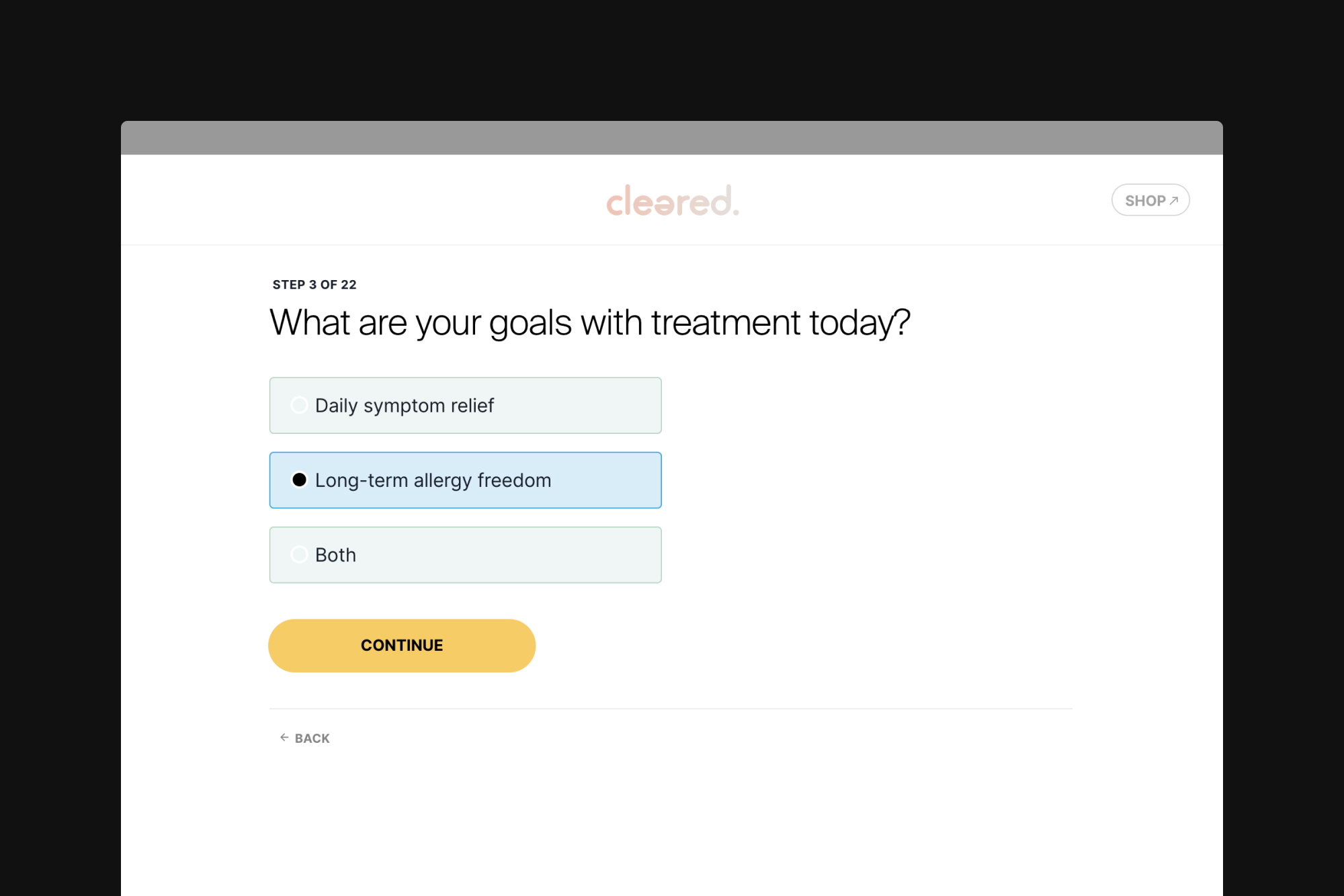 Building the Cleared Quiz Machine