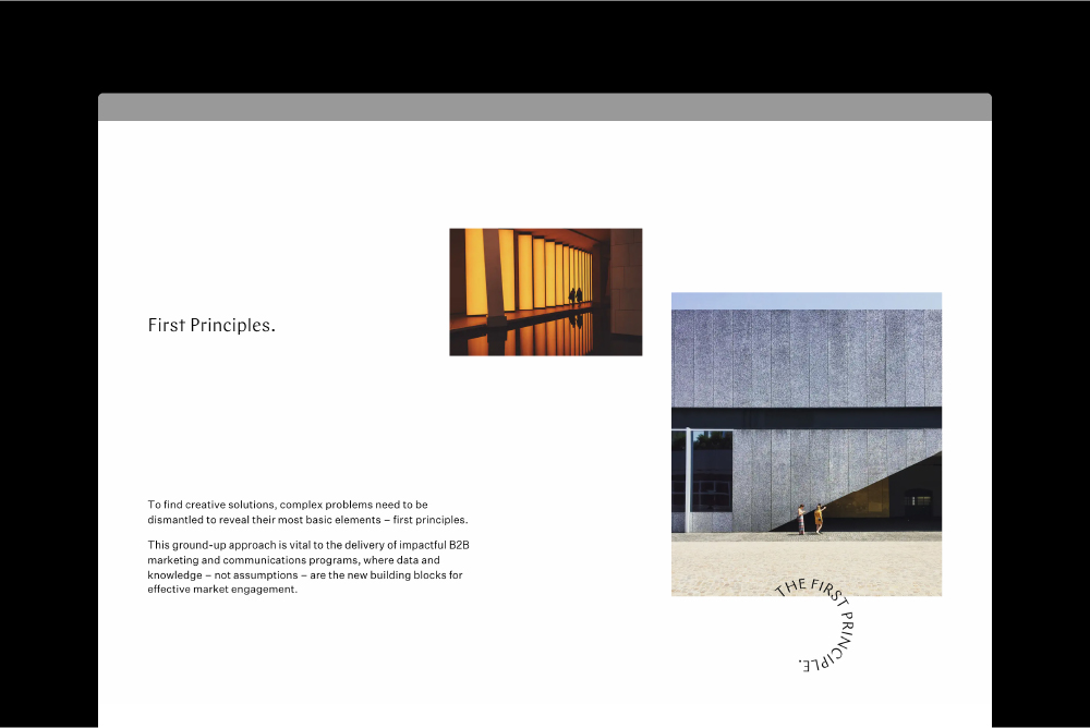 The First Principle